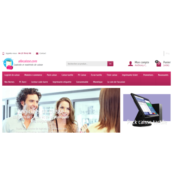 Création site e-commerce Prestashop